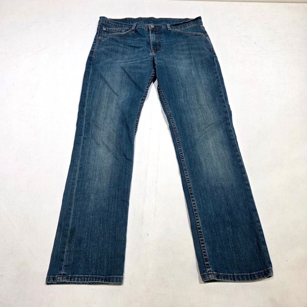 Levi's 511 Slim Fit Jeans Mens 33x30 Blue Denim Classic Casual Streetwear Style